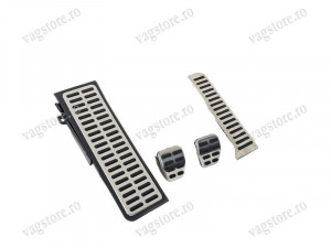 Set Pedale Aluminium Brushed pentru cutia de viteze manuala