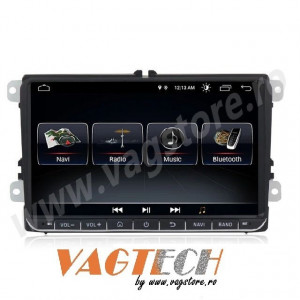 Navigatie Android 9.1 2Gb RAM memorie interna 32Gb WIFI USB GPS pentru VW CC Touran Tiguan Sharan