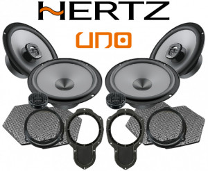Pachet difuzoare auto Hertz Uno dedicat Volkswagen Passat B6/CC
