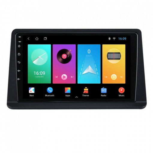 Navigatie dedicata cu Android Mitsubishi Pajero II 1990 - 2001, 1GB RAM, Radio GPS Dual Zone, Display HD 9" Touchscreen, Internet Wi-Fi, Bluetooth, MirrorLink, USB, Waze