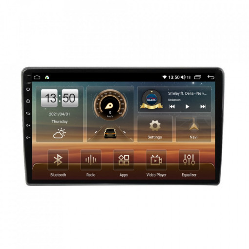 Navigatie dedicata cu Android Opel Tigra TwinTop 2004 - 2010, 4GB RAM, Radio GPS Dual Zone, Display HD IPS 9" Touchscreen, Internet Wi-Fi si slot SIM 4G, Bluetooth, MirrorLink, USB, Waze