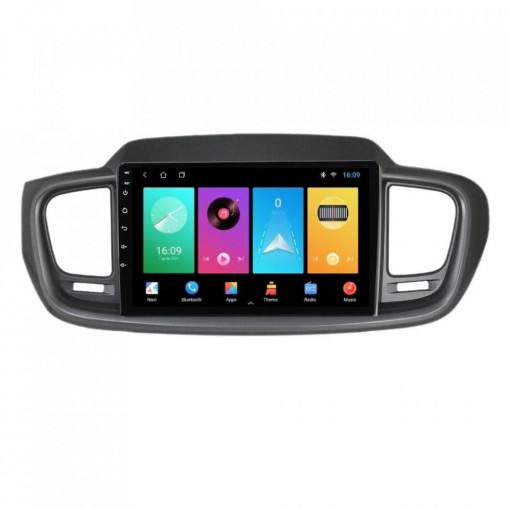 Navigatie dedicata cu Android KIA Sorento 2015 - 2020, 1GB RAM, Radio GPS Dual Zone, Display HD 10" Touchscreen, Internet Wi-Fi, Bluetooth, MirrorLink, USB, Waze