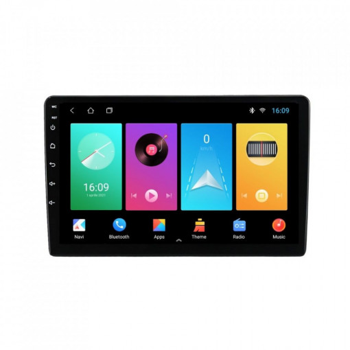 Navigatie dedicata cu Android Dacia Duster I 2013 - 2018, 2GB RAM, Radio GPS Dual Zone, Display HD 9" Touchscreen, Internet Wi-Fi, Bluetooth, MirrorLink, USB, Waze