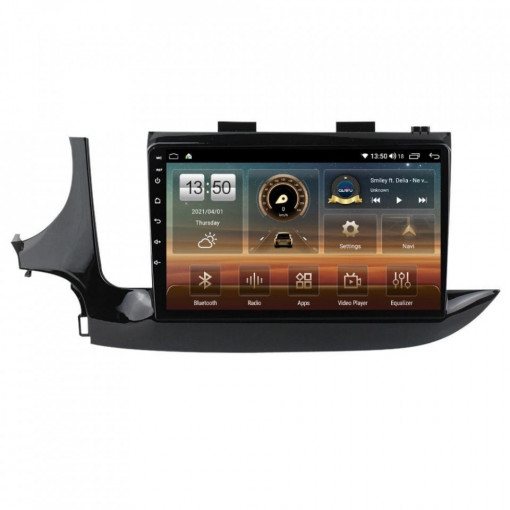 Navigatie dedicata cu Android Opel Mokka A 2016 - 2020, 4GB RAM, Radio GPS Dual Zone, Display HD IPS 9" Touchscreen, Internet Wi-Fi si slot SIM 4G, Bluetooth, MirrorLink, USB, Waze