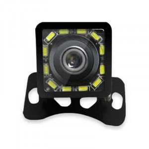 Camera marsarier auto cu 12 LED-uri, Night Vision, rezistenta la apa si praf, cablu video 6m, unghi 170 grade