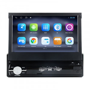 Navigatie 1DIN cu Android Opel Agila 2000 - 2007, 1GB RAM, Radio GPS Dual Zone, Display HD 7" Touchscreen, Internet Wi-Fi, Bluetooth, MirrorLink, USB, Waze