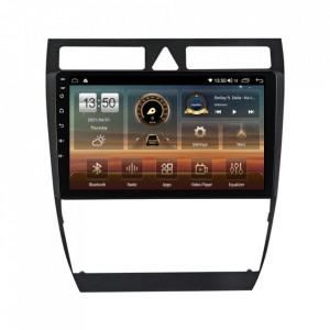 Navigatie dedicata cu Android Audi A6 (C5) 1997 - 2005, 8GB RAM, Radio GPS Dual Zone, Display HD IPS 9" Touchscreen, Internet Wi-Fi si slot SIM 4G, Bluetooth, MirrorLink, USB, Waze