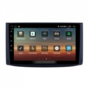 Navigatie dedicata cu Android Chevrolet Aveo 2006 - 2011, 8GB RAM, Radio GPS Dual Zone, Display HD IPS 9" Touchscreen, Internet Wi-Fi si slot SIM 4G, Bluetooth, MirrorLink, USB, Waze