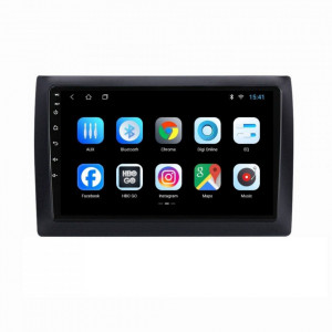 Navigatie dedicata cu Android Fiat Stilo 2001 - 2011, 1GB RAM, Radio GPS Dual Zone, Display HD 9" Touchscreen, Internet Wi-Fi, Bluetooth, MirrorLink, USB, Waze