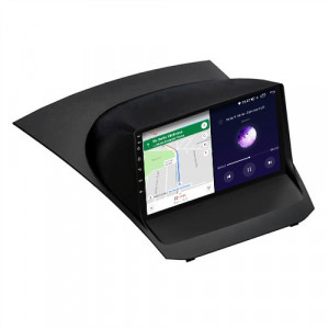 Navigatie dedicata cu Android Ford Fiesta VI 2008 - 2019, 4GB RAM, Radio GPS Dual Zone, Display HD IPS 9" Touchscreen, Internet Wi-Fi si slot SIM 4G, Bluetooth, MirrorLink, USB, Waze
