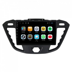 Navigatie dedicata cu Android Ford Transit / Tourneo Custom 2012 - 2018, 1GB RAM, Radio GPS Dual Zone, Display HD 9" Touchscreen, Internet Wi-Fi, Bluetooth, MirrorLink, USB, Waze