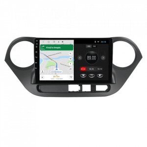 Navigatie dedicata cu Android Hyundai i10 2013 - 2019, 1GB RAM, Radio GPS Dual Zone, Display HD 9" Touchscreen, Internet Wi-Fi, Bluetooth, MirrorLink, USB, Waze