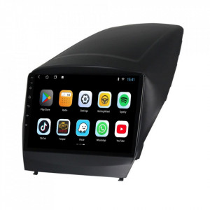 Navigatie dedicata cu Android Hyundai ix35 2009 - 2015, 1GB RAM, Radio GPS Dual Zone, Display HD 9" Touchscreen, Internet Wi-Fi, Bluetooth, MirrorLink, USB, Waze