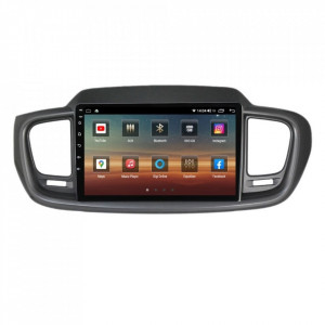 Navigatie dedicata cu Android KIA Sorento 2015 - 2020, 8GB RAM, Radio GPS Dual Zone, Display HD IPS 10" Touchscreen, Internet Wi-Fi si slot SIM 4G, Bluetooth, MirrorLink, USB, Waze