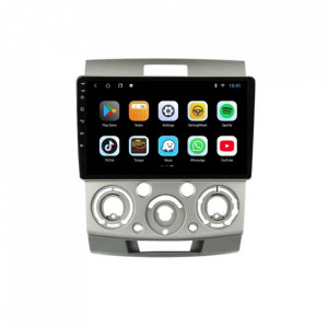 Navigatie dedicata cu Android Mazda BT-50 2005 - 2011, 1GB RAM, Radio GPS Dual Zone, Display HD 9" Touchscreen, Internet Wi-Fi, Bluetooth, MirrorLink, USB, Waze