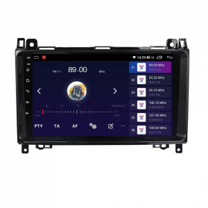 Navigatie dedicata cu Android Mercedes B-Class W245 2005 - 2011, 4GB RAM, Radio GPS Dual Zone, Display HD IPS 9" Touchscreen, Internet Wi-Fi si slot SIM 4G, Bluetooth, MirrorLink, USB, Waze