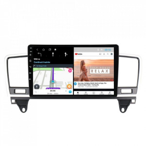 Navigatie dedicata cu Android Mercedes GL-Class GL X166 2012 - 2015, 1GB RAM, Radio GPS Dual Zone, Display HD 9" Touchscreen, Internet Wi-Fi, Bluetooth, MirrorLink, USB, Waze