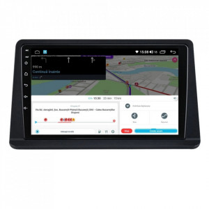 Navigatie dedicata cu Android Mitsubishi Pajero II 1990 - 2001, 8GB RAM, Radio GPS Dual Zone, Display HD IPS 9" Touchscreen, Internet Wi-Fi si slot SIM 4G, Bluetooth, MirrorLink, USB, Waze