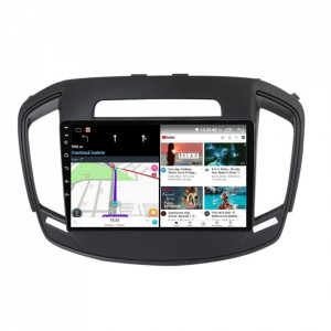Navigatie dedicata cu Android Opel Insignia A 2013 - 2017, 4GB RAM, Radio GPS Dual Zone, Display HD IPS 9" Touchscreen, Internet Wi-Fi si slot SIM 4G, Bluetooth, MirrorLink, USB, Waze