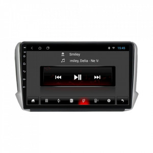 Navigatie dedicata cu Android Peugeot 2008 I 2013 - 2019, 2GB RAM, Radio GPS Dual Zone, Display HD 10" Touchscreen, Internet Wi-Fi, Bluetooth, MirrorLink, USB, Waze