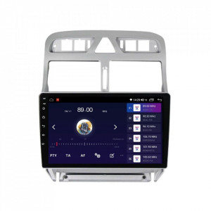 Navigatie dedicata cu Android Peugeot 307 2000 - 2013, 4GB RAM, Radio GPS Dual Zone, Display HD IPS 9" Touchscreen, Internet Wi-Fi si slot SIM 4G, Bluetooth, MirrorLink, USB, Waze