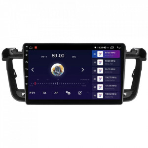 Navigatie dedicata cu Android Peugeot 508 I 2010 - 2018, 8GB RAM, Radio GPS Dual Zone, Display HD IPS 9" Touchscreen, Internet Wi-Fi si slot SIM 4G, Bluetooth, MirrorLink, USB, Waze