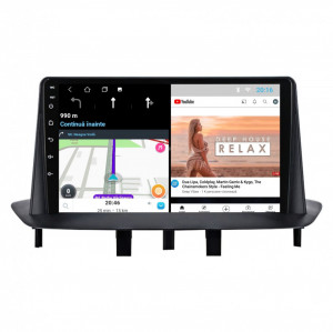 Navigatie dedicata cu Android Renault Fluence 2009 - 2016, 2GB RAM, Radio GPS Dual Zone, Display HD 9" Touchscreen, Internet Wi-Fi, Bluetooth, MirrorLink, USB, Waze