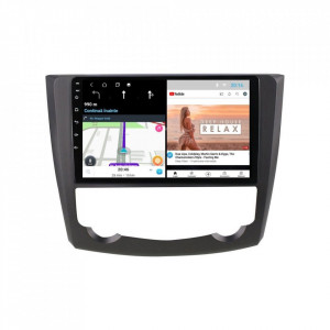 Navigatie dedicata cu Android Renault Kadjar 2015 - 2018, 1GB RAM, Radio GPS Dual Zone, Display HD 9" Touchscreen, Internet Wi-Fi, Bluetooth, MirrorLink, USB, Waze