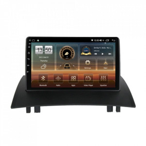 Navigatie dedicata cu Android Renault Megane II 2001 - 2009, 6GB RAM, Radio GPS Dual Zone, Display HD IPS 9" Touchscreen, Internet Wi-Fi si slot SIM 4G, Bluetooth, MirrorLink, USB, Waze