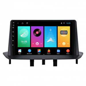 Navigatie dedicata cu Android Renault Megane III 2009 - 2016, 2GB RAM, Radio GPS Dual Zone, Display HD 9" Touchscreen, Internet Wi-Fi, Bluetooth, MirrorLink, USB, Waze