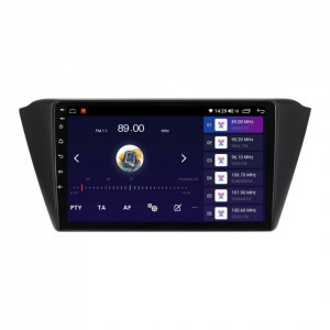 Navigatie dedicata cu Android Skoda Fabia III (2014-2021), 4GB RAM, Radio GPS Dual Zone, Display HD IPS 9" Touchscreen, Internet Wi-Fi si slot SIM 4G, Bluetooth, MirrorLink, USB, Waze