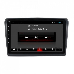 Navigatie dedicata cu Android Skoda Superb II 2008 - 2015, 2GB RAM, Radio GPS Dual Zone, Display HD 10" Touchscreen, Internet Wi-Fi, Bluetooth, MirrorLink, USB, Waze