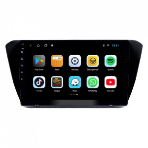 Navigatie dedicata cu Android Skoda Superb III 2015 - 2017, 1GB RAM, Radio GPS Dual Zone, Display HD 10" Touchscreen, Internet Wi-Fi, Bluetooth, MirrorLink, USB, Waze
