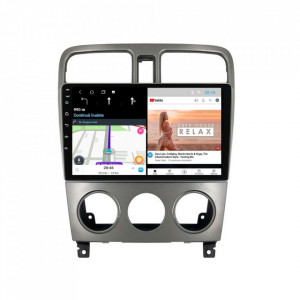 Navigatie dedicata cu Android Subaru Forester 2002 - 2008, 1GB RAM, Radio GPS Dual Zone, Display HD 9" Touchscreen, Internet Wi-Fi, Bluetooth, MirrorLink, USB, Waze