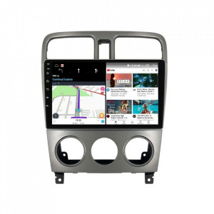 Navigatie dedicata cu Android Subaru Forester 2002 - 2008, 4GB RAM, Radio GPS Dual Zone, Display HD IPS 9" Touchscreen, Internet Wi-Fi si slot SIM 4G, Bluetooth, MirrorLink, USB, Waze