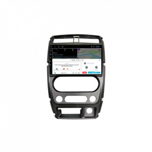 Navigatie dedicata cu Android Suzuki Jimny 2005 - 2018, 1GB RAM, Radio GPS Dual Zone, Display HD 9" Touchscreen, Internet Wi-Fi, Bluetooth, MirrorLink, USB, Waze