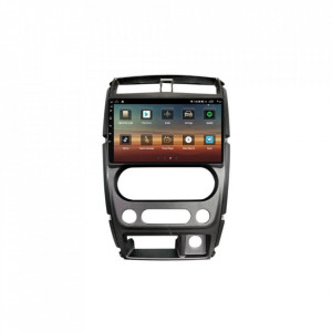 Navigatie dedicata cu Android Suzuki Jimny 2005 - 2018, 8GB RAM, Radio GPS Dual Zone, Display HD IPS 9" Touchscreen, Internet Wi-Fi si slot SIM 4G, Bluetooth, MirrorLink, USB, Waze