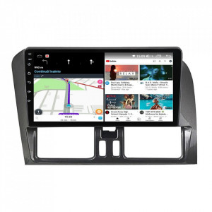Navigatie dedicata cu Android Volvo XC60 I 2008 - 2013, 6GB RAM, Radio GPS Dual Zone, Display HD IPS 9" Touchscreen, Internet Wi-Fi si slot SIM 4G, Bluetooth, MirrorLink, USB, Waze