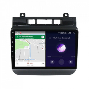 Navigatie dedicata cu Android VW Touareg 7P 2010 - 2018, 6GB RAM, Radio GPS Dual Zone, Display HD IPS 9" Touchscreen, Internet Wi-Fi si slot SIM 4G, Bluetooth, MirrorLink, USB, Waze