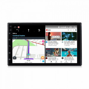 Navigatie 2DIN cu Android Nissan Pathfinder II R50 1995 - 2005, 4GB RAM, Radio GPS Dual Zone, Display HD 7" Touchscreen, Internet Wi-Fi si slot SIM 4G, Bluetooth, MirrorLink, USB, Waze