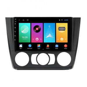 Navigatie dedicata cu Android BMW Seria 1 (E81 / E87) 2007 - 2013, clima manuala, 1GB RAM, Radio GPS Dual Zone, Display HD 9" Touchscreen, Internet Wi-Fi, Bluetooth, MirrorLink, USB, Waze