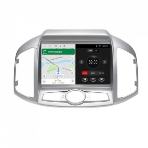 Navigatie dedicata cu Android Chevrolet Captiva 2011 - 2016, 2GB RAM, Radio GPS Dual Zone, Display HD 9" Touchscreen, Internet Wi-Fi, Bluetooth, MirrorLink, USB, Waze