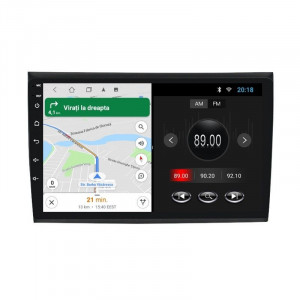 Navigatie dedicata cu Android Fiat Bravo 2007 - 2016, 1GB RAM, Radio GPS Dual Zone, Display HD 9" Touchscreen, Internet Wi-Fi, Bluetooth, MirrorLink, USB, Waze