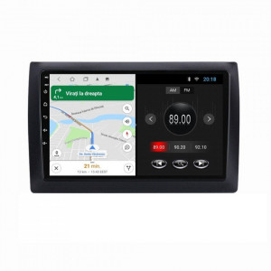 Navigatie dedicata cu Android Fiat Stilo 2001 - 2011, 1GB RAM, Radio GPS Dual Zone, Display HD 9" Touchscreen, Internet Wi-Fi, Bluetooth, MirrorLink, USB, Waze