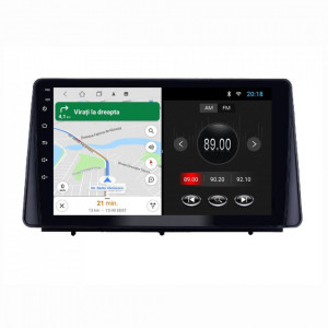 Navigatie dedicata cu Android Ford Focus IV dupa 2018, 2GB RAM, Radio GPS Dual Zone, Display HD 9" Touchscreen, Internet Wi-Fi, Bluetooth, MirrorLink, USB, Waze