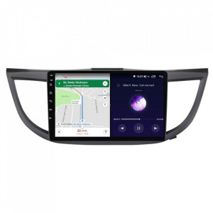 Navigatie dedicata cu Android Honda CR-V IV 2012 - 2018, 4GB RAM, Radio GPS Dual Zone, Display HD IPS 10" Touchscreen, Internet Wi-Fi si slot SIM 4G, Bluetooth, MirrorLink, USB, Waze