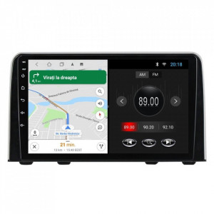 Navigatie dedicata cu Android Honda CR-V V dupa 2018, 2GB RAM, Radio GPS Dual Zone, Display HD 9" Touchscreen, Internet Wi-Fi, Bluetooth, MirrorLink, USB, Waze