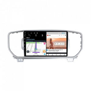 Navigatie dedicata cu Android KIA Sportage 2016 - 2018, 2GB RAM, Radio GPS Dual Zone, Display HD 9" Touchscreen, Internet Wi-Fi, Bluetooth, MirrorLink, USB, Waze