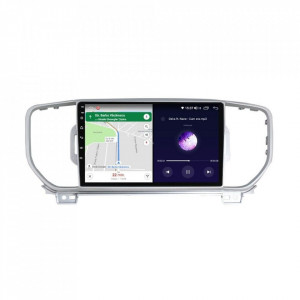 Navigatie dedicata cu Android KIA Sportage 2016 - 2018, 4GB RAM, Radio GPS Dual Zone, Display HD IPS 9" Touchscreen, Internet Wi-Fi si slot SIM 4G, Bluetooth, MirrorLink, USB, Waze