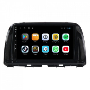 Navigatie dedicata cu Android Mazda CX-5 2011 - 2017, 2GB RAM, Radio GPS Dual Zone, Display HD 9" Touchscreen, Internet Wi-Fi, Bluetooth, MirrorLink, USB, Waze
